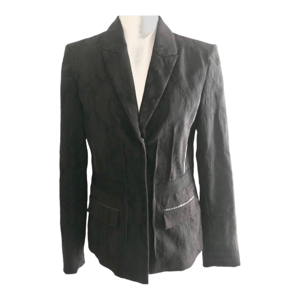 Tahari Black Blazer Size 8